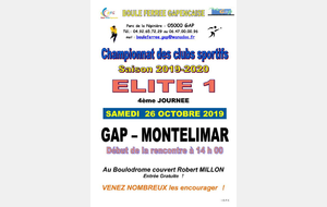 ELITE 1 - GAP / MONTELIMAR