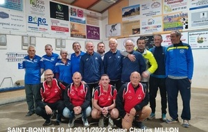 Victoire de l'équipe ESCALLIER-SEARD à SAINT-BONNET