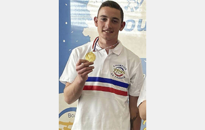 Nicolas CHARPIN : International U18 et nouveau venu en Elite 1 à Gap