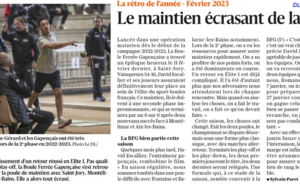 Rétrospective BFG - Février 2023