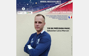 Championnat du monde : Sébastien LEIVA-MARCON médaille de bronze