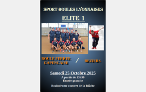 ELITE 1 GAP / BEZIERS le 25 octobre 2025 à GAP