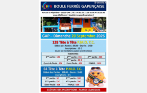 128 Tête à tête à GAP le 20 septembre 2026