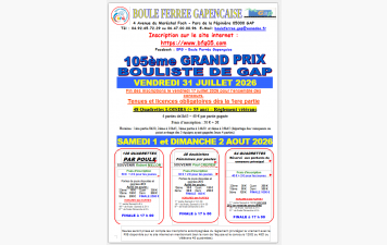 GRAND PRIX DE GAP 2026