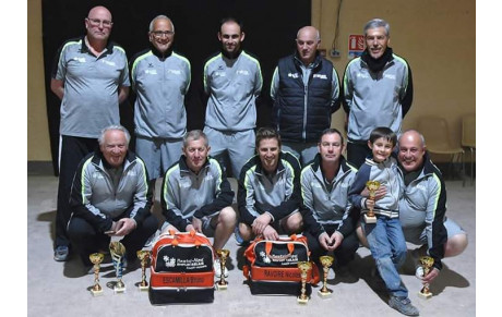 L'équipe ANFOSSI de la BFG vainqueur du championnat départemental des AS