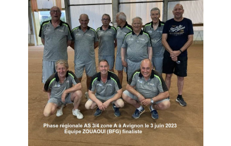 Finale régionale des AS 3/4 à AVIGNON le 3 juin 2023