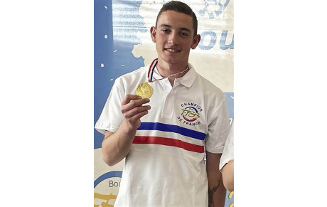 Nicolas CHARPIN : International U18 et nouveau venu en Elite 1 à Gap