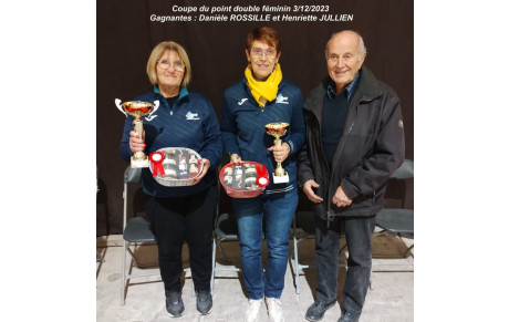 COUPE DU POINT DOUBLES FEMININES